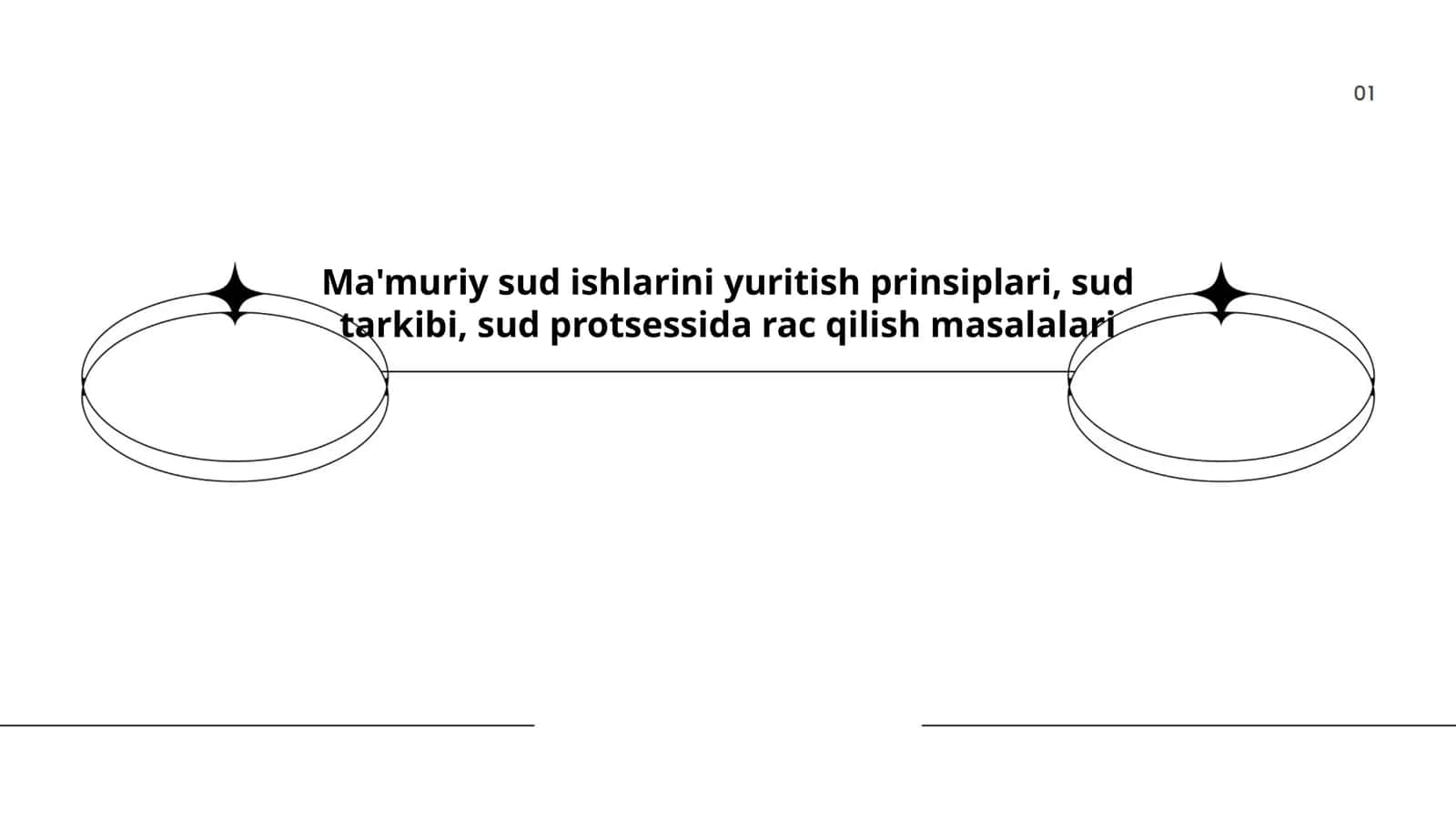 Ma'muriy sud ishlarini yuritish asoslari 1