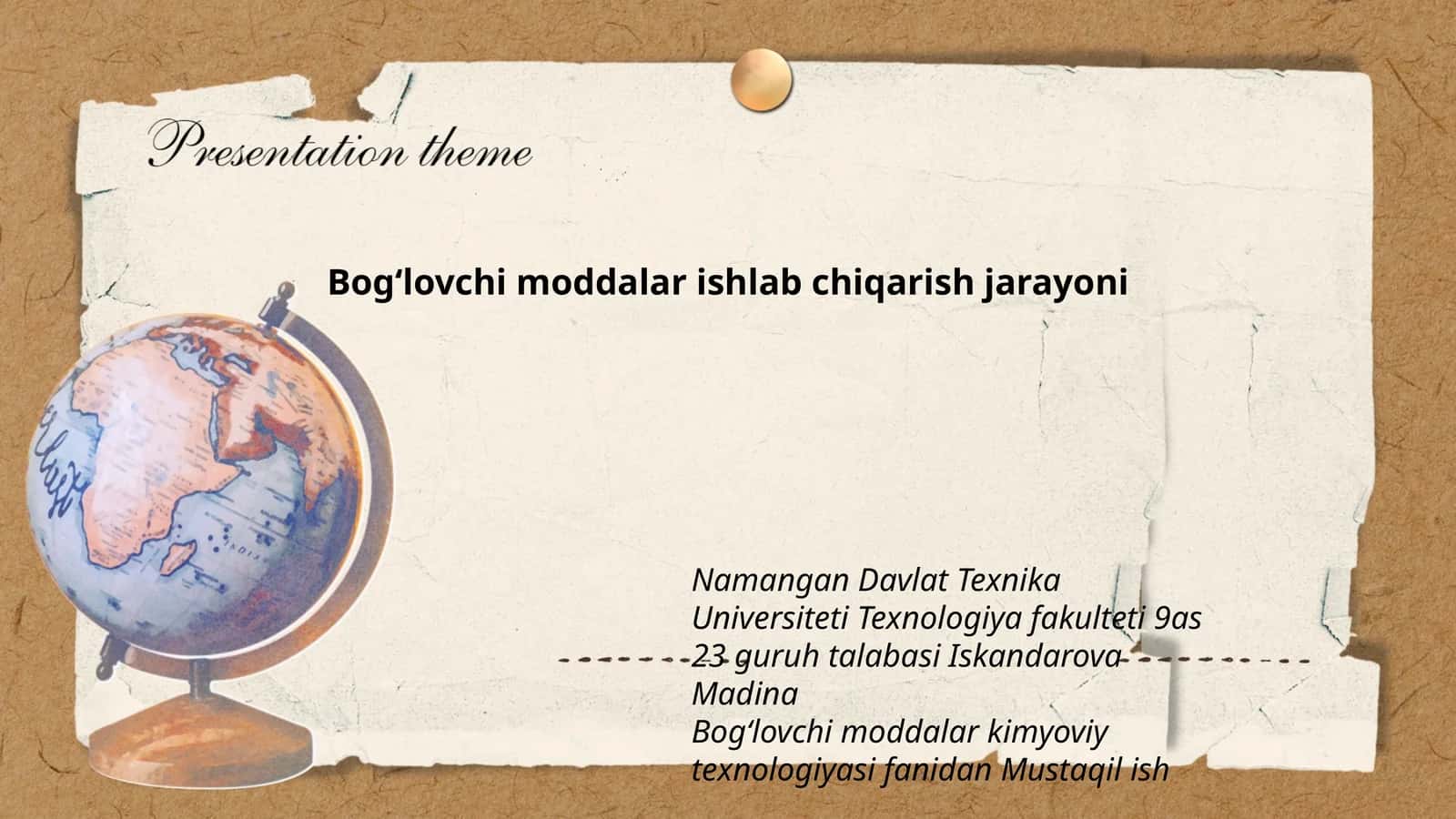 Bogʻlovchi moddalar ishlab chiqarish jarayoni 1