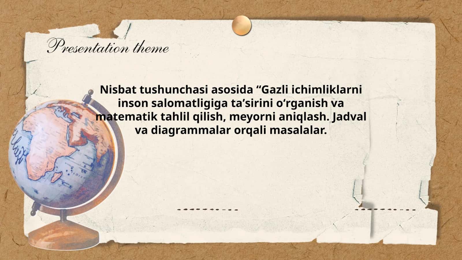 Gazli ichimliklarni inson salomatligiga taʼsirini oʻrganish 1
