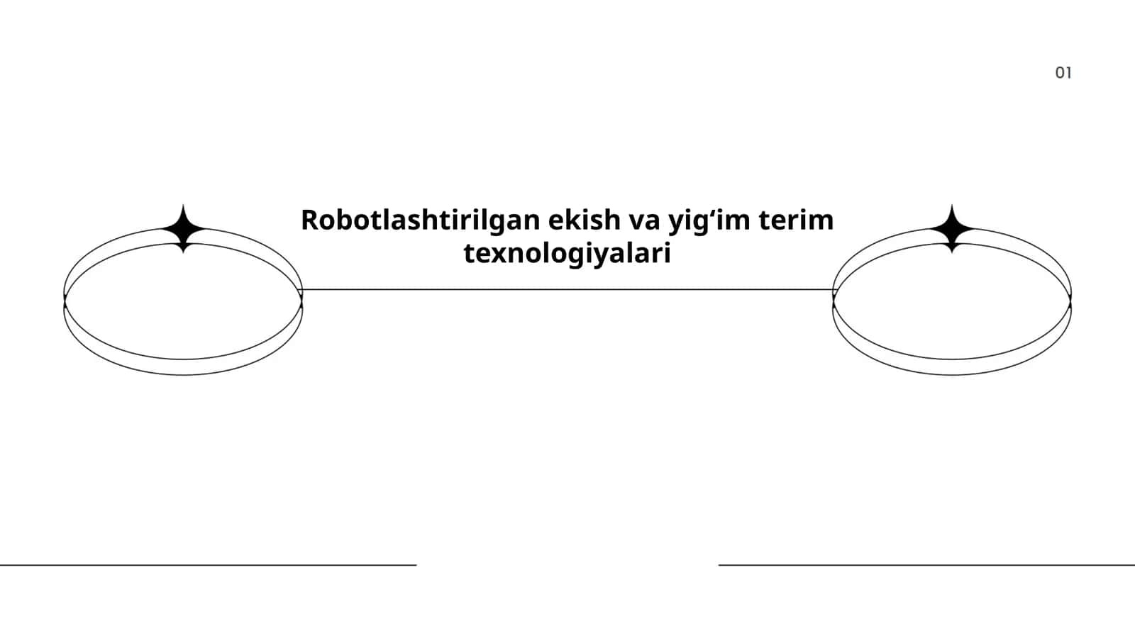 Robotlashtirilgan ekish va yig‘im terim texnologiyalari 1