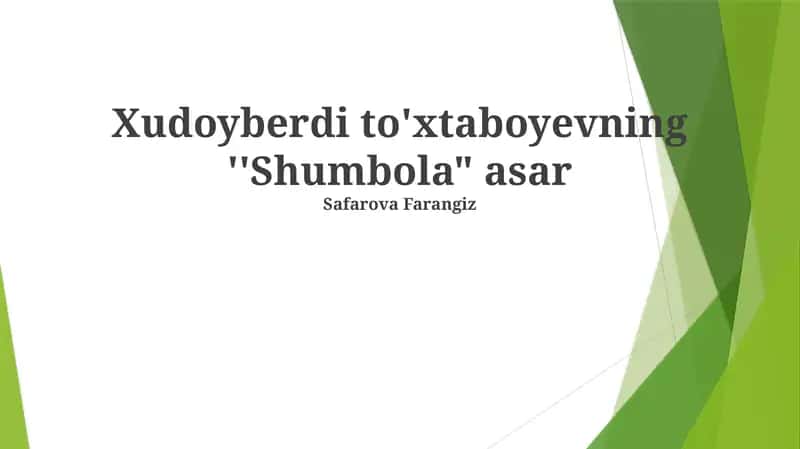 Shumbola 1