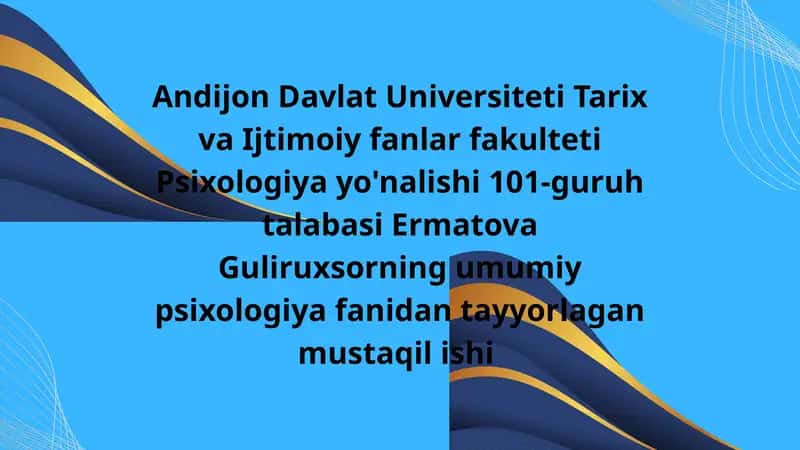 Psixolog faoliyatining etik muammosi va kasbiy meyorlarning oziga xosligi 1