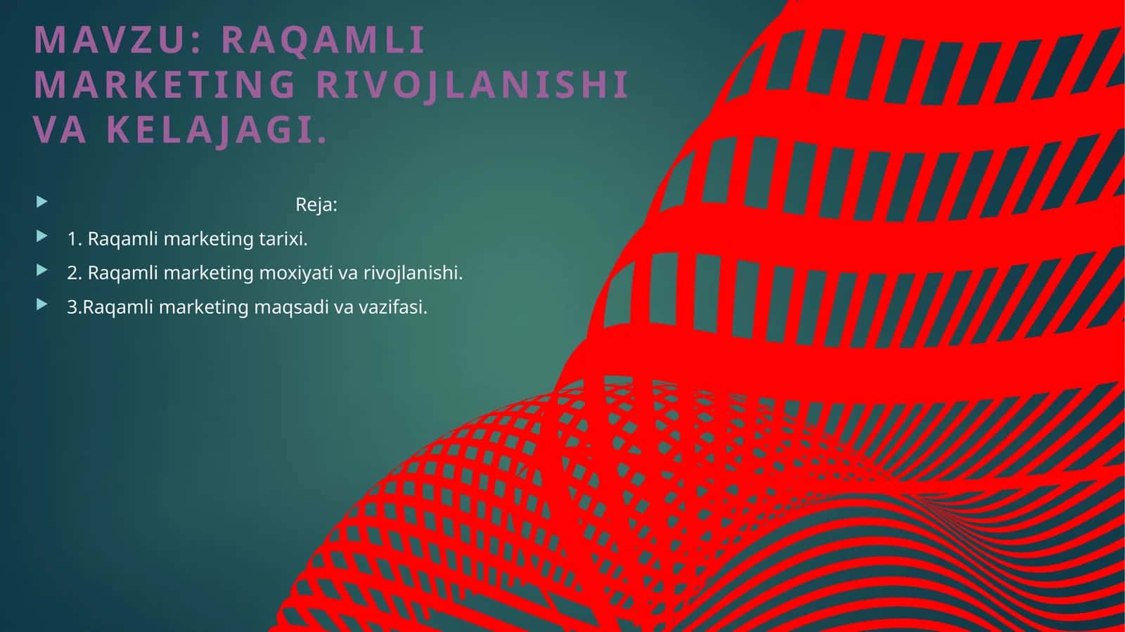 Raqamli marketing rivojlanishi va kelajagi 1
