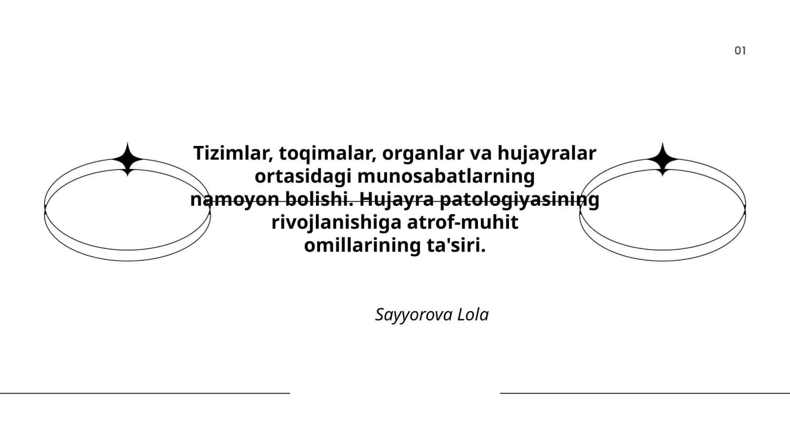 Hujayra patologiyasi 1