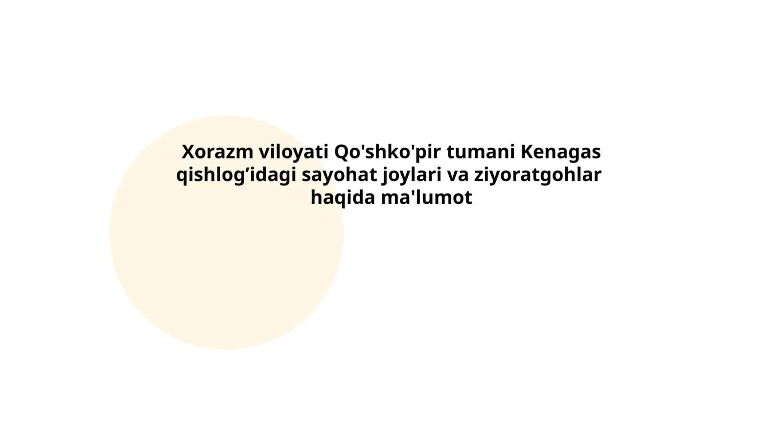 Kenagas qishlog'idagi tarixiy obidalar 1