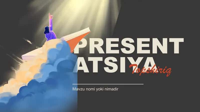Maktab o'quvchilari uchun universal prezentatsiya shabloni 1