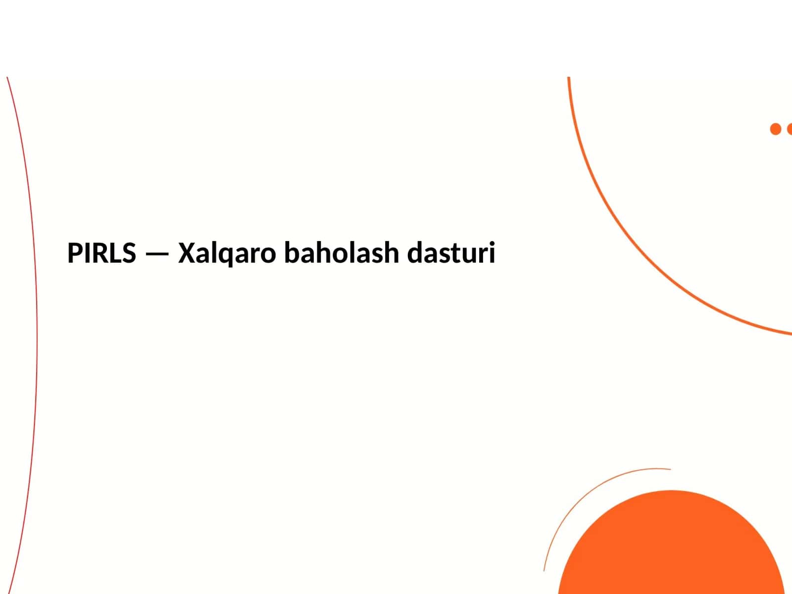 pirls haqida 1