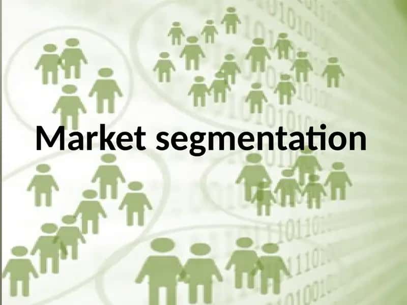 Market segmentation 1