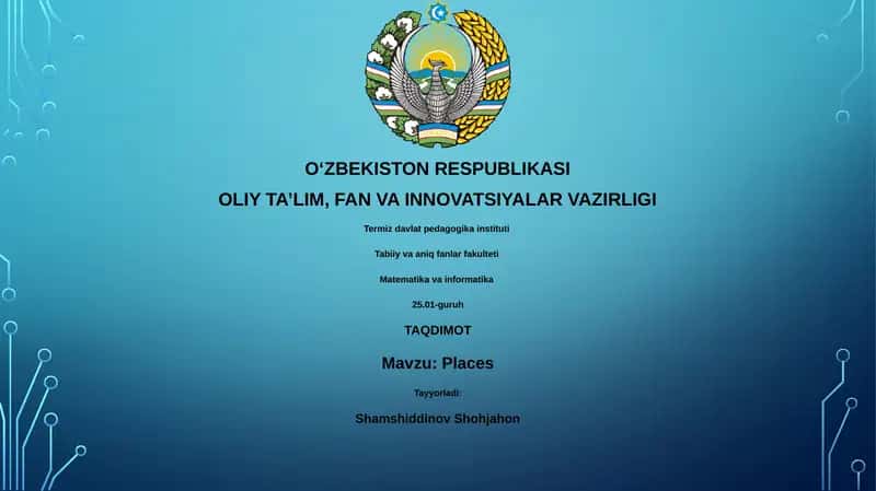 Ta'riflar va Turlari 1