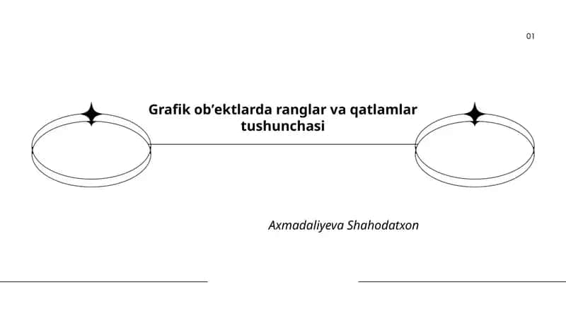 Grafik obʼektlarda ranglar va qatlamlar tushunchasi 1