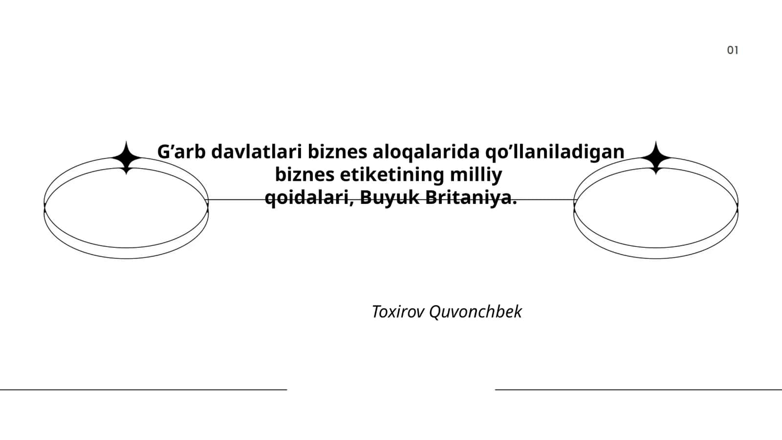 Biznes etiketi Buyuk Britaniya 1