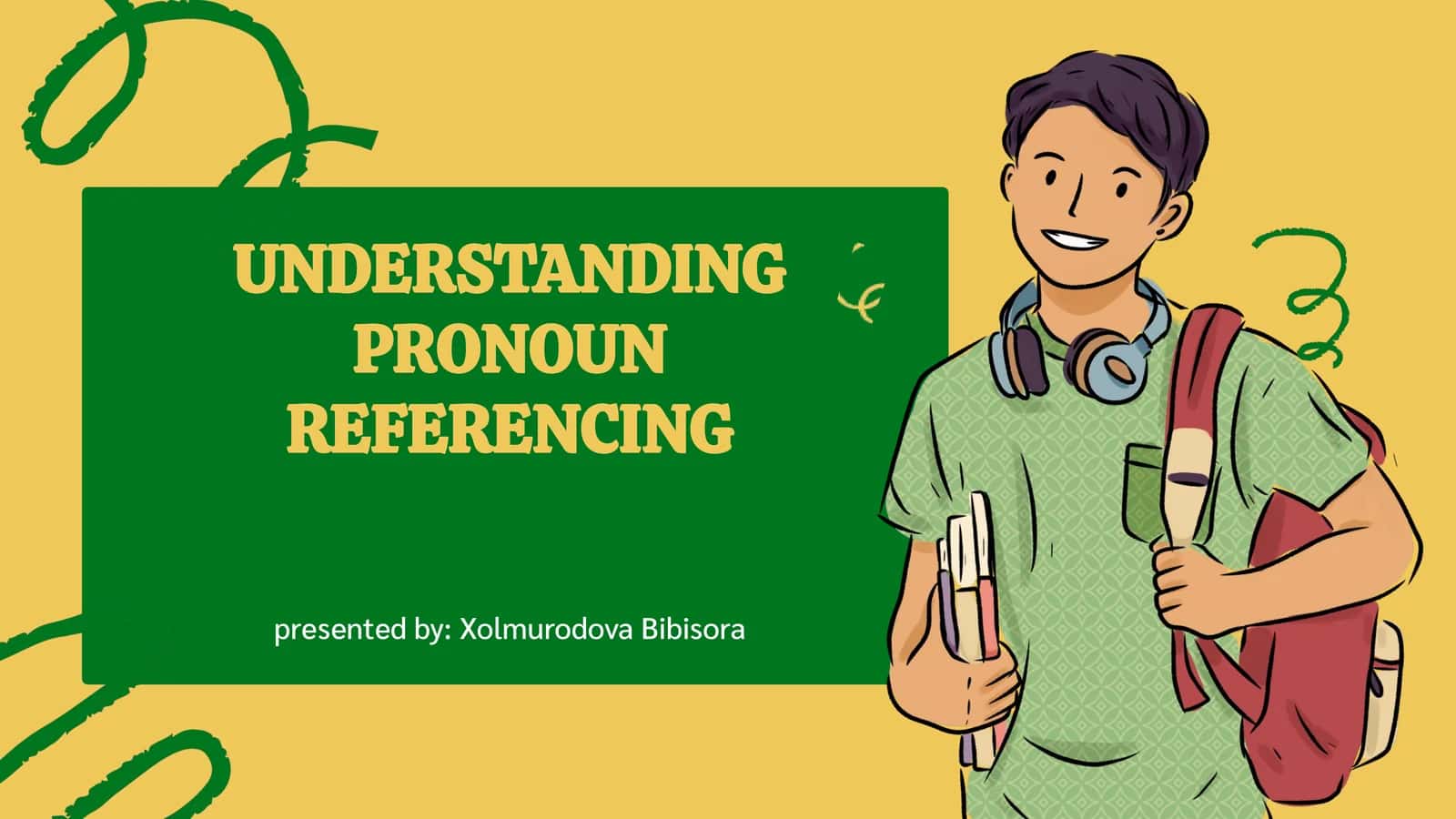 UNDERSTANDING PRONOUN REFERENCING 1