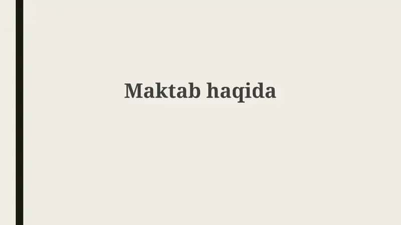 31-maktabning ta'lim jarayoni 1