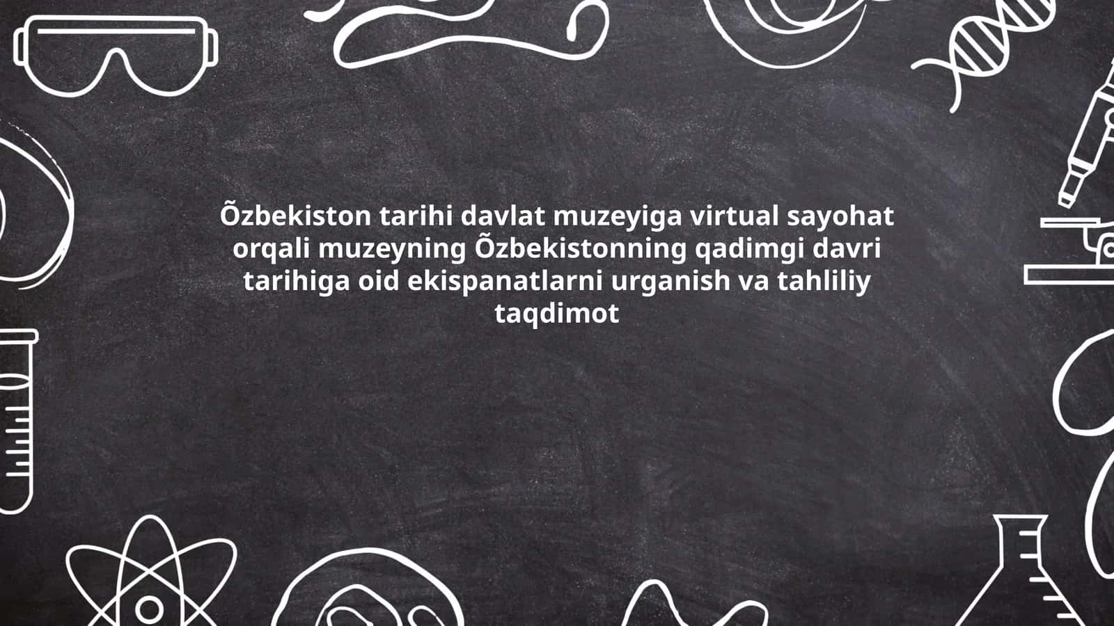 O'zbekistonning qadimgi davri tarixi 1
