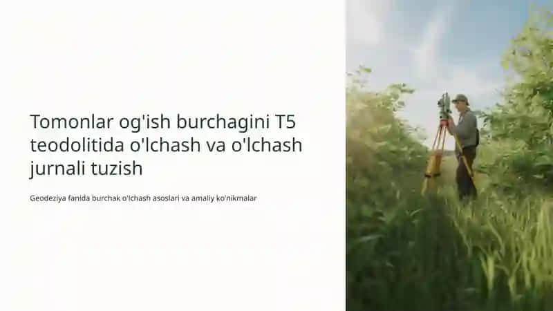 Teodolit T5