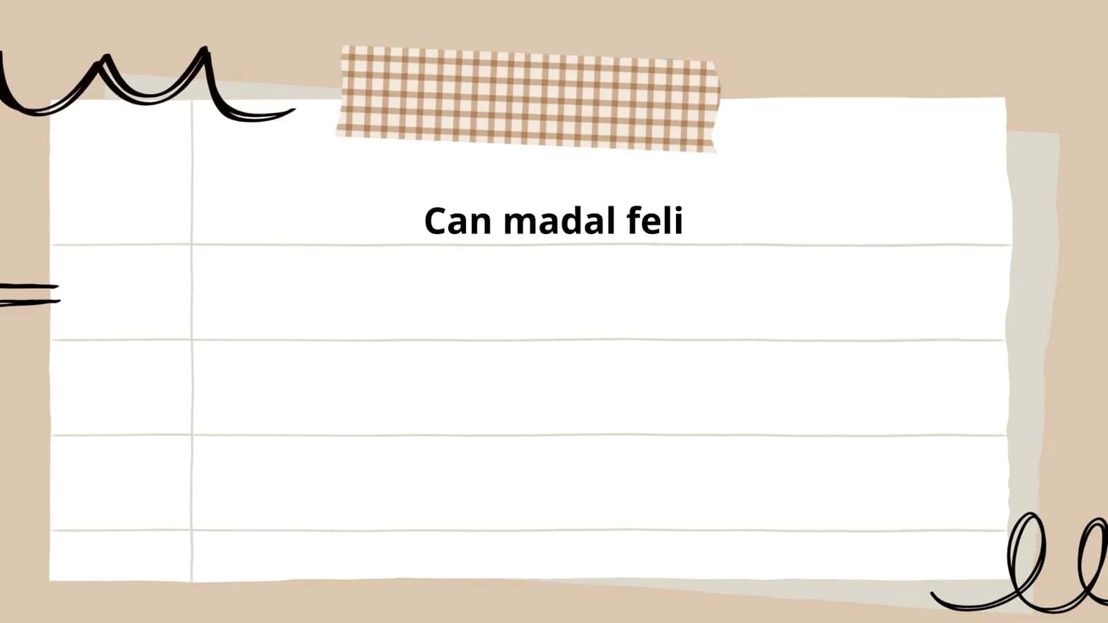 Can Madal Feli 1