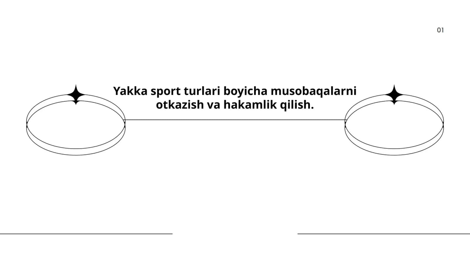 Yakka sport turlari bo'yicha musobaqa qoidalari 1