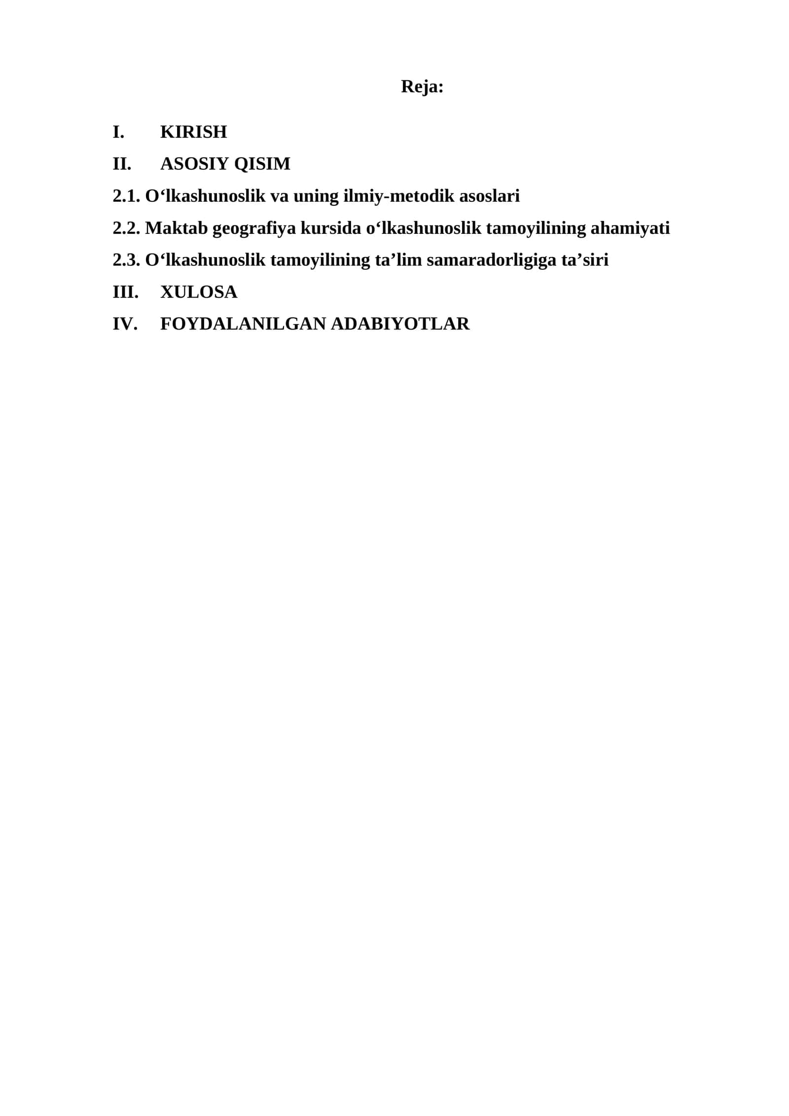 O‘lkashunoslik va uning ilmiy-metodik asoslari 1