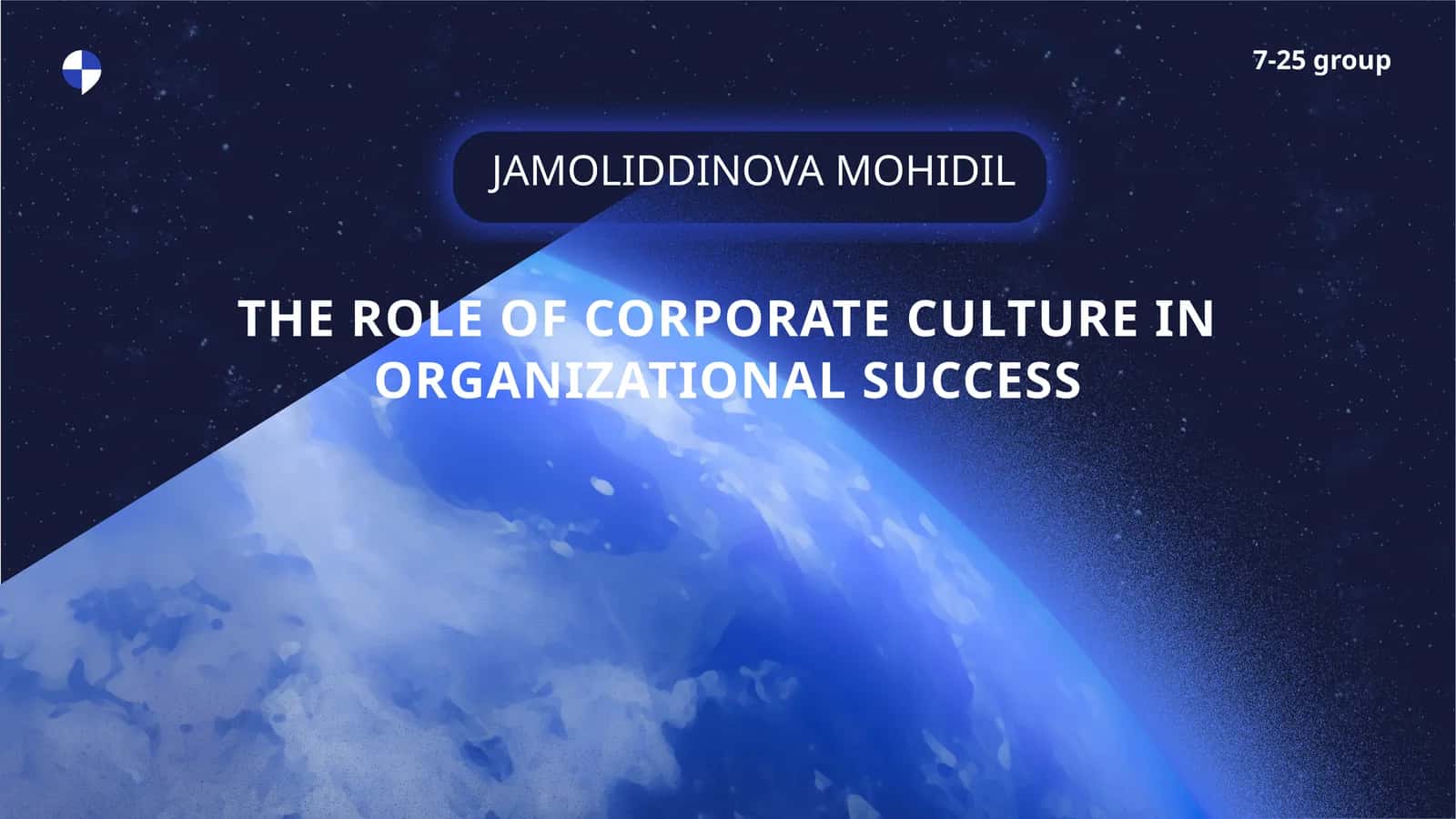 THE ROLE OF CORPORATE CULTURE IN ORGANIZATIONAL SUCCESS 1