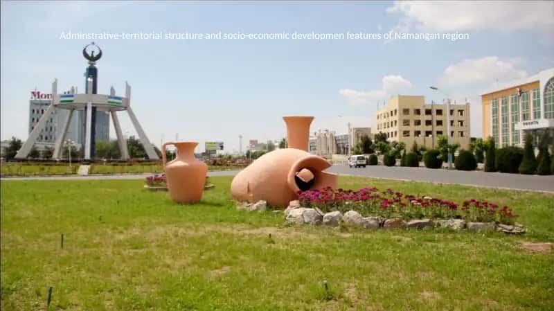 Adminstrative-territorial structure and socio-economic development features of Namangan region 1