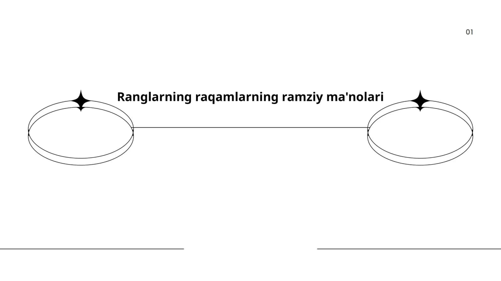 Ranglarning raqamlarning ramziy ma'nolari 1