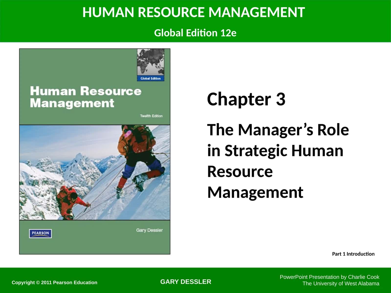 GARY DESSLER HUMAN RESOURCE MANAGEMENT Global Edition 12e 1