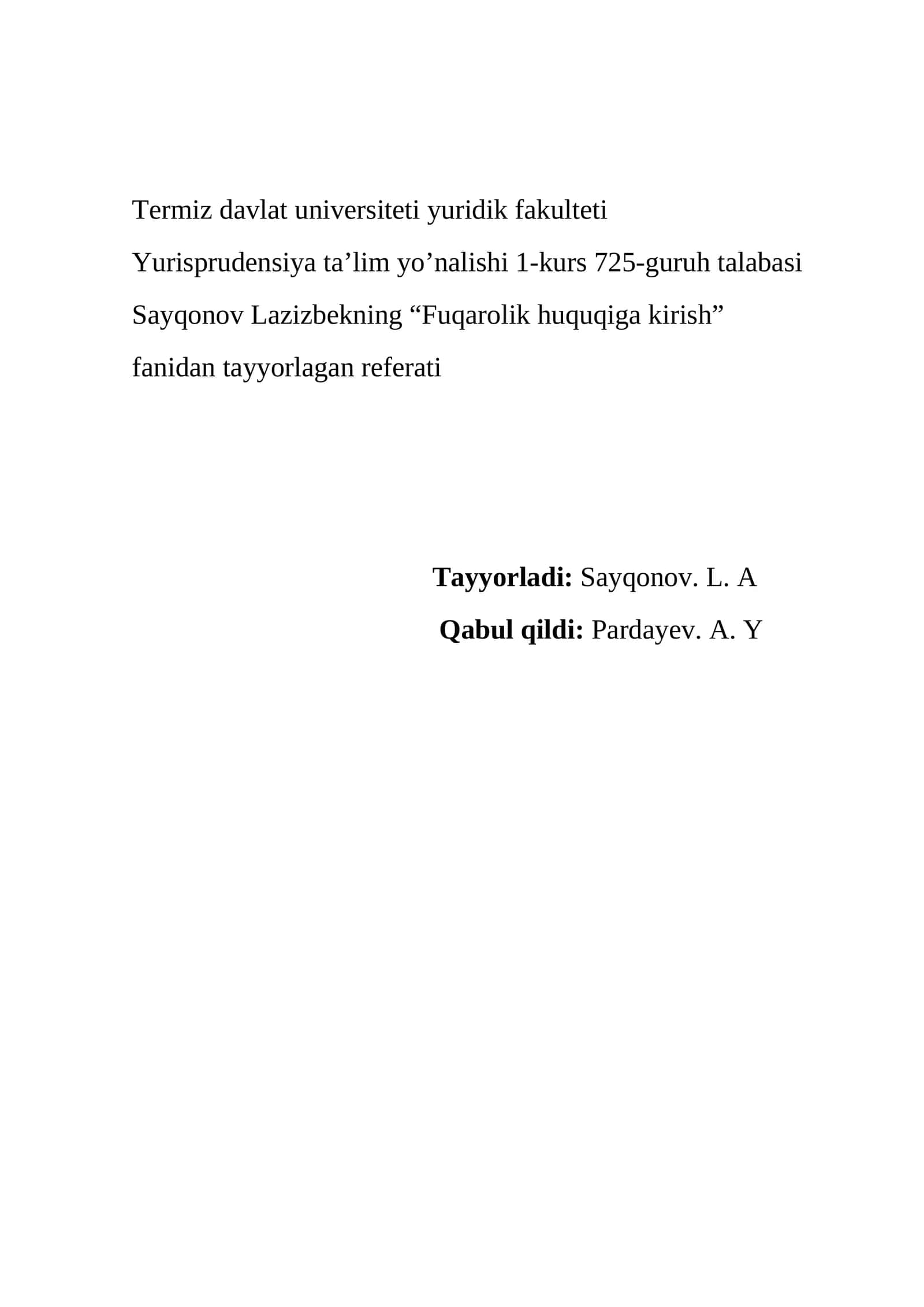 Fuqarolik huquqining manbalari 1