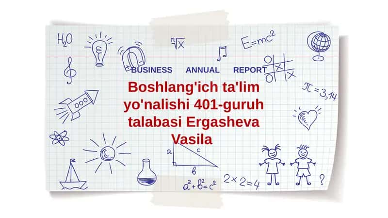 BUSINESS ANNUAL REPORT 1
