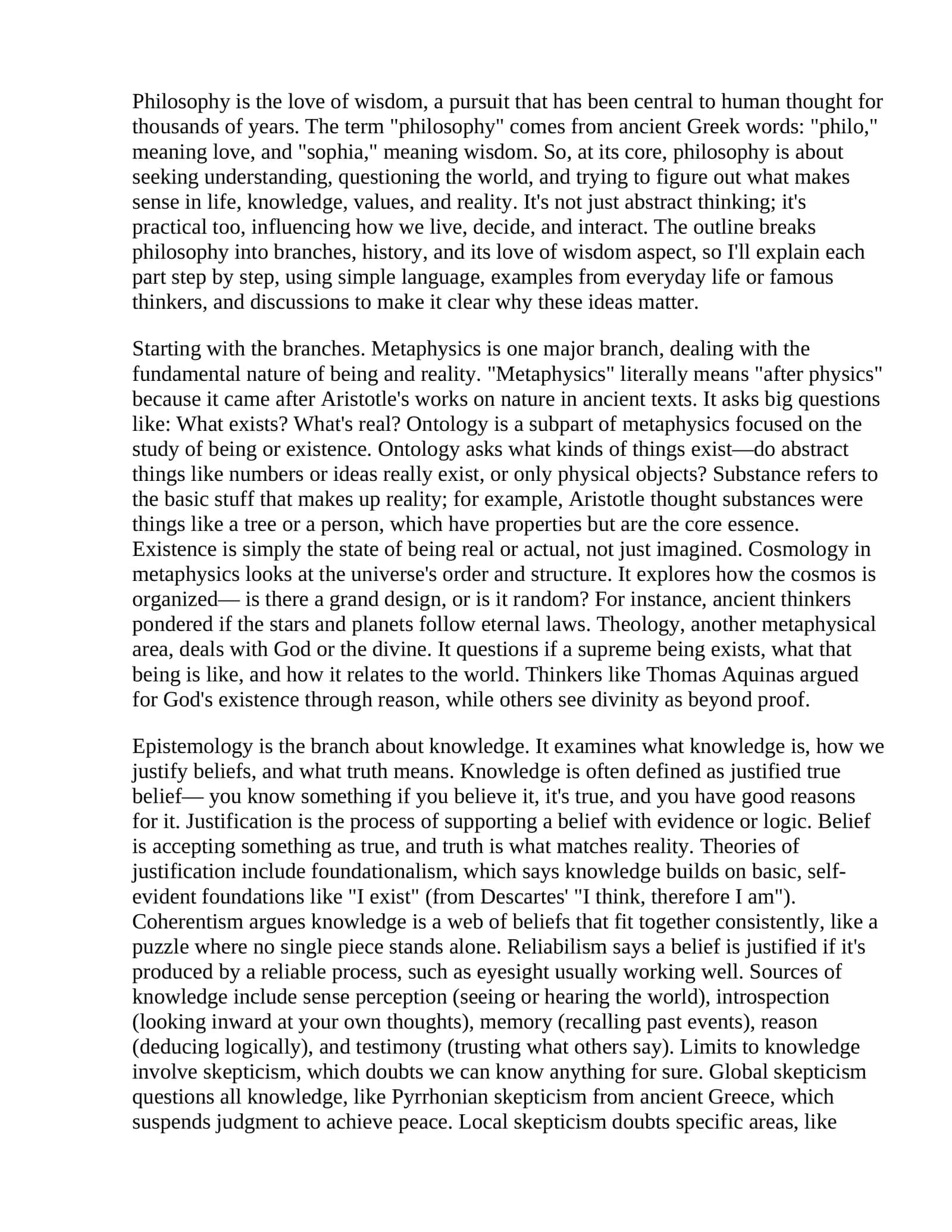 Philosophy: An Introduction 1