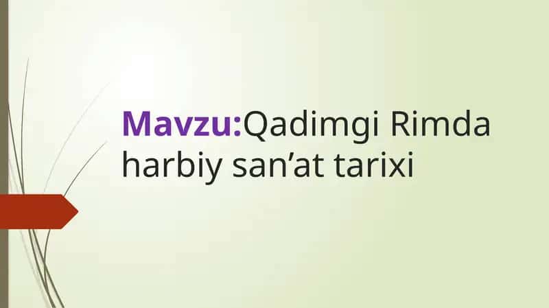 QadimgiRimdaharbiysan’attarixi 1