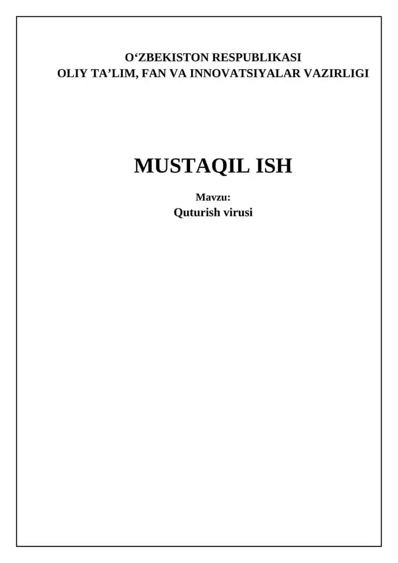 Quturish virusi