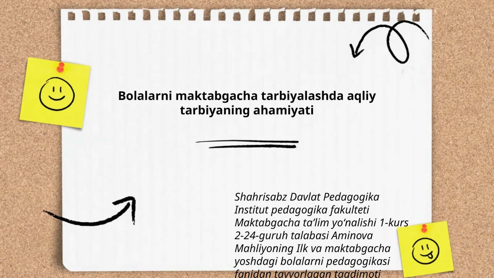 Bolalarni maktabgacha tarbiyalashda aqliy tarbiyaning ahamiyati 1