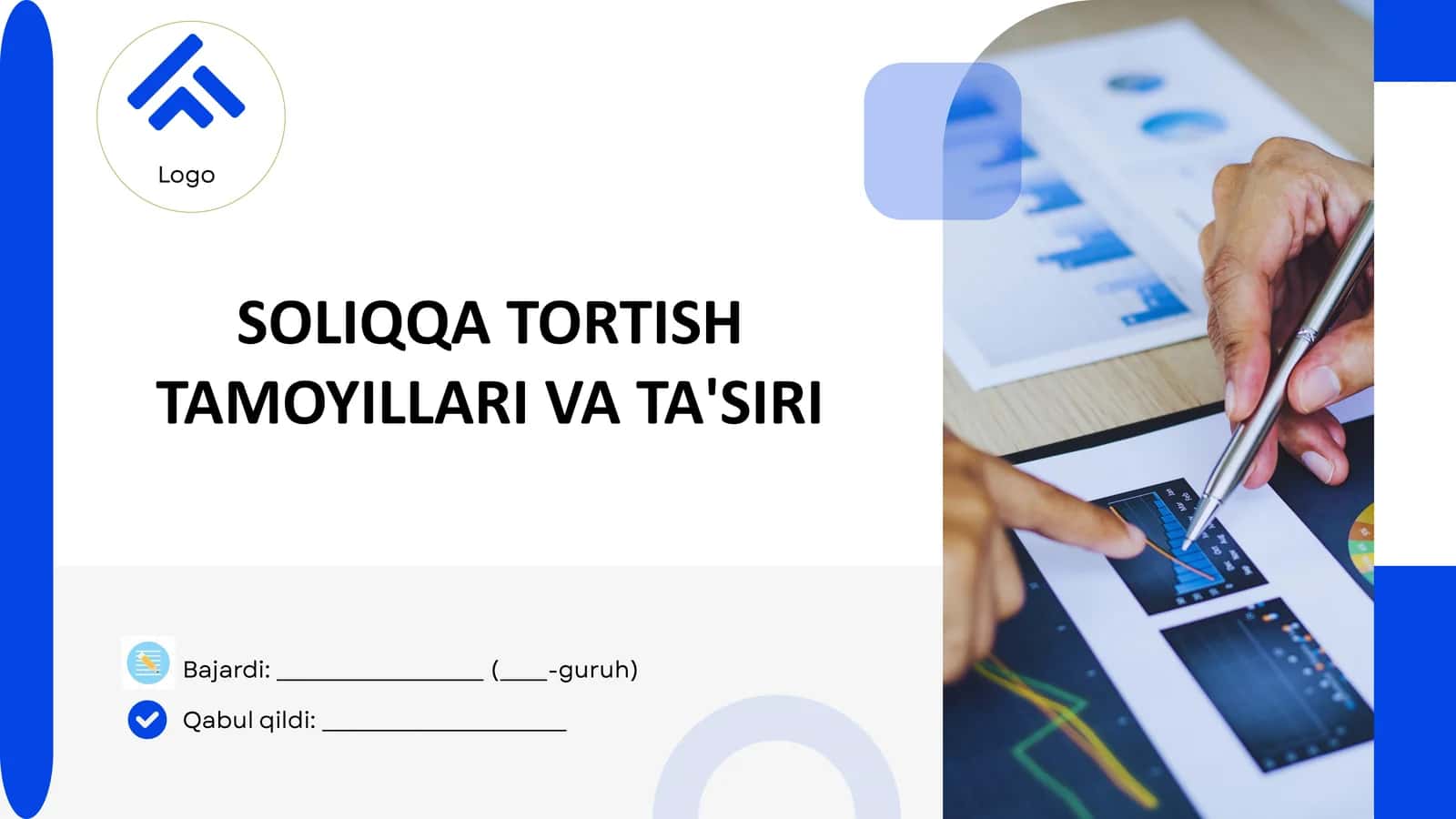 Soliqqa tortish tamoyillari va ta’siri (O‘zbekiston misolida) 1
