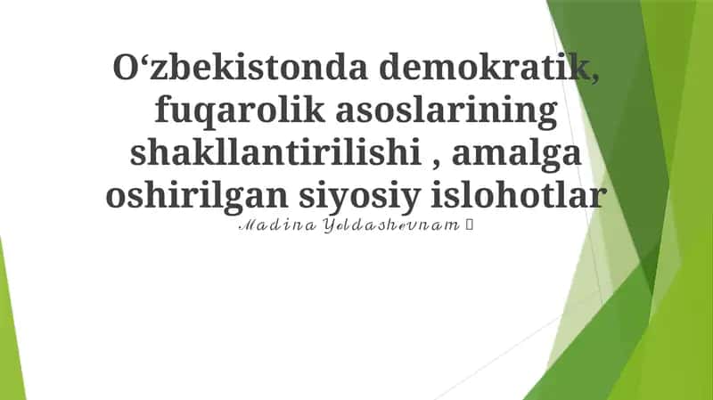 Tarixiy Kontekst va Avtoritarizm Merosı 1