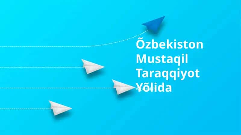 O'zbekiston Mustaqil Taraqqiyot Yõlida 1