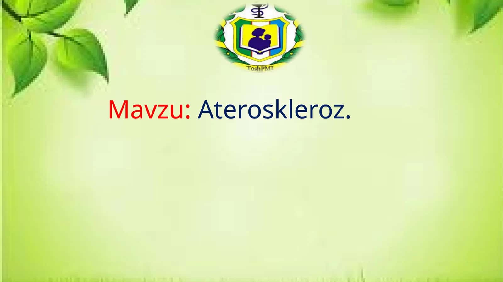 Ateroskleroz 1