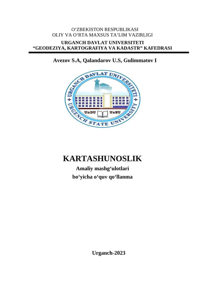 Kartashunoslik 1