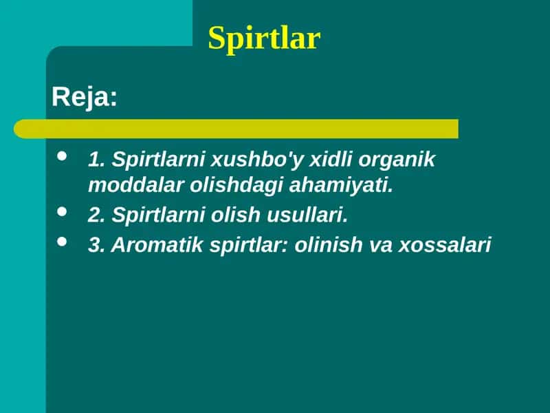 Spirtlar 1