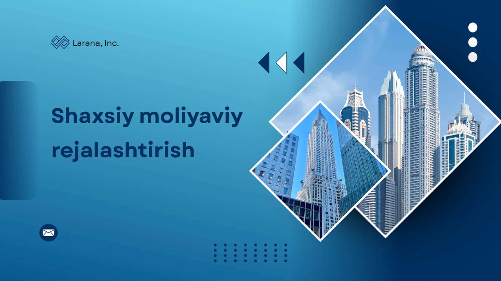 Shaxsiy moliyaviy rejalashtirish 1