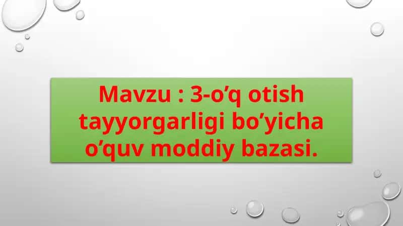 3-o’qotishtayyorgarligibo’yichao’quvmoddiybazasi 1
