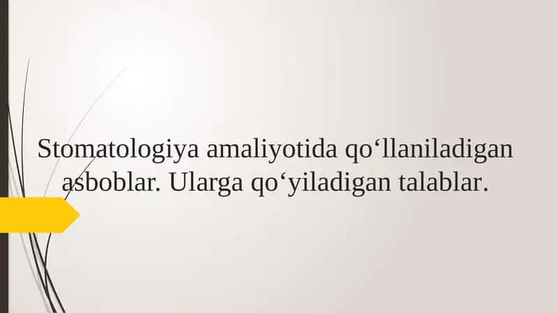 Stomatologiyaamaliyoti 1