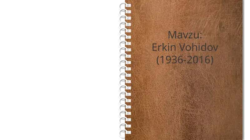 Erkin Vohidov 1