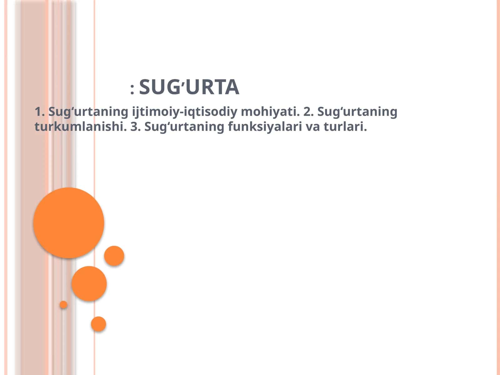 SUG'URTA TUSHUNCHASI 1