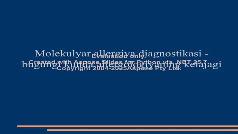Allergologiya va immunologiya 1