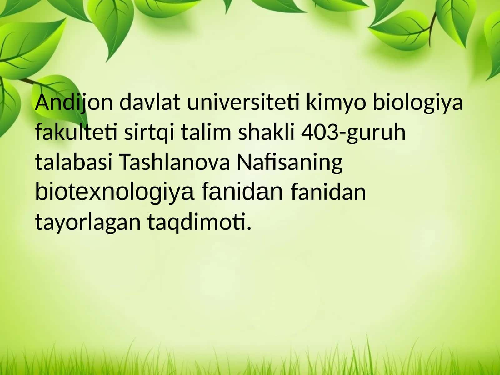ANTIBIOTIKLAR ISHLAB CHIQARISH 1