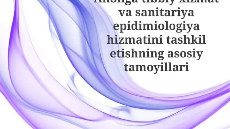 Aholiga tibbiy yordam ko'rsatishning asosiy tamoyillari 1
