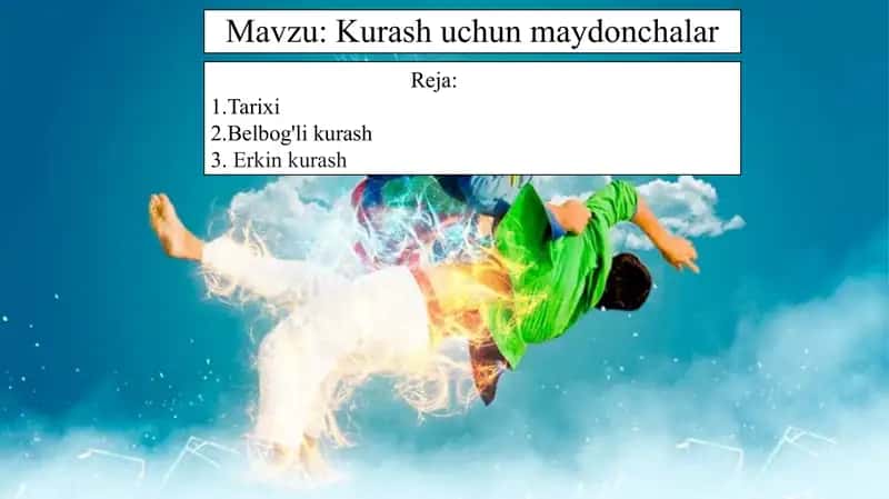 Kurash uchun maydonchalar 1