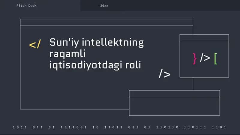Suniy Intellekt (AI) 1