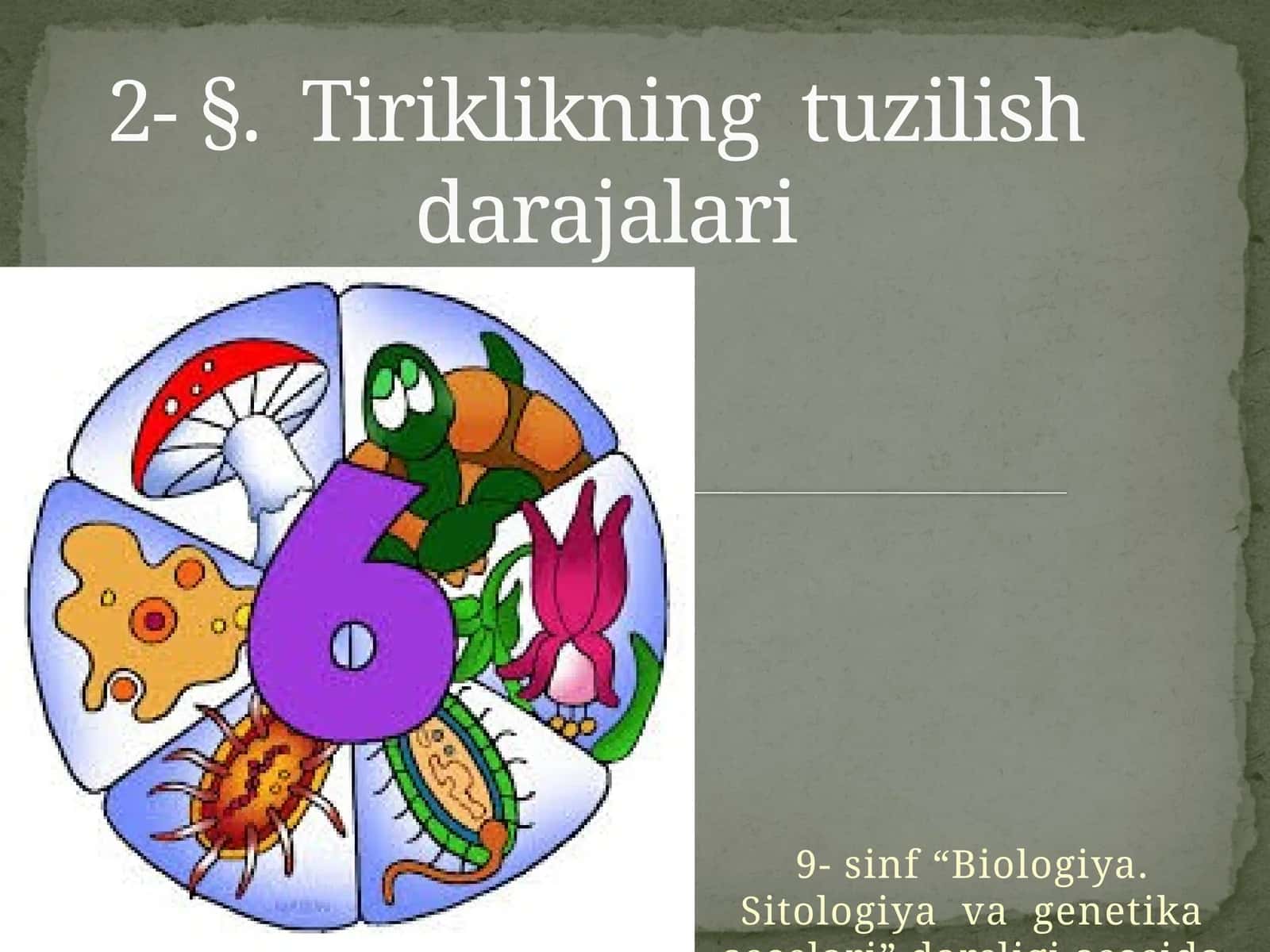 Biologiya. Sitologiya va genetika asoslari darsligi 1