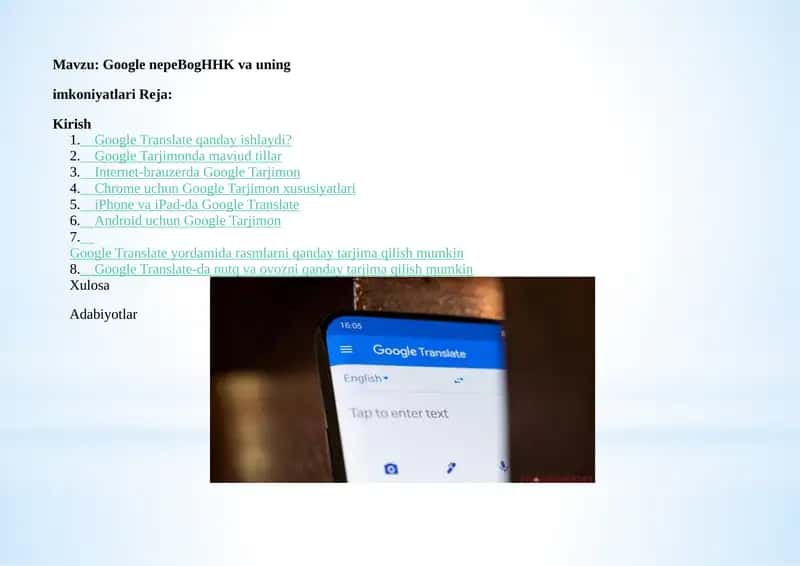 Google Translate 1